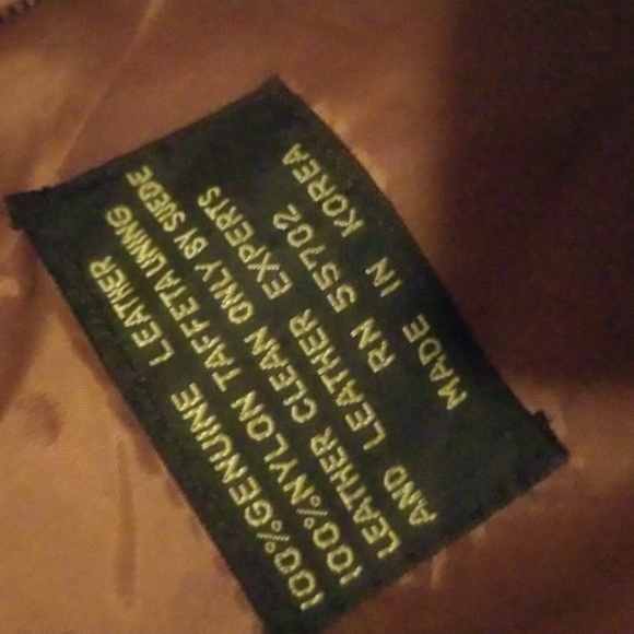 Avant Garde jacket, 100% genuine leather, size 15/16, brown - Picture 11 of 15